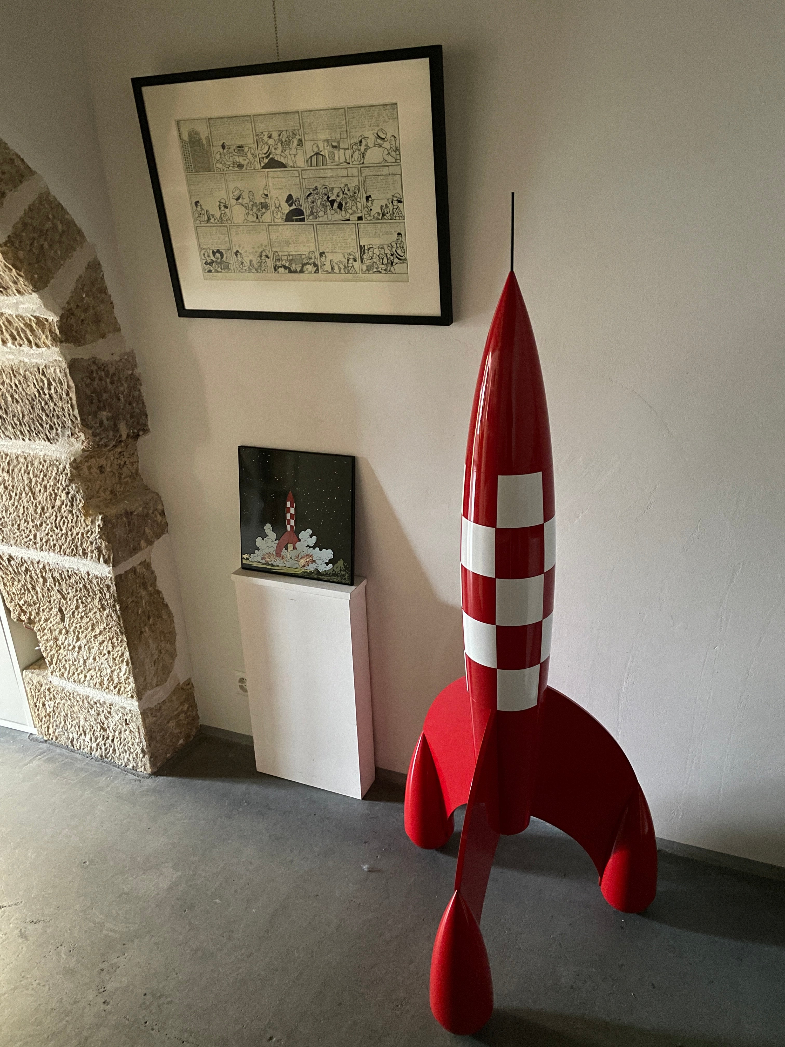 Fusée de Tintin par FBang sur L'Air du Bois