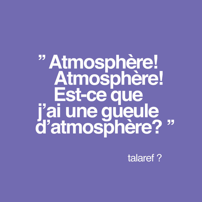 TALAREF _ Atmosphère