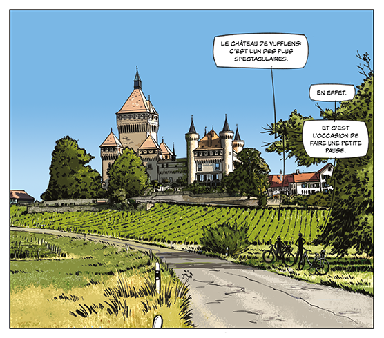 CHRISTIAN MOREILLON _ "Sur la piste du chasselas"_ Tirage page 21