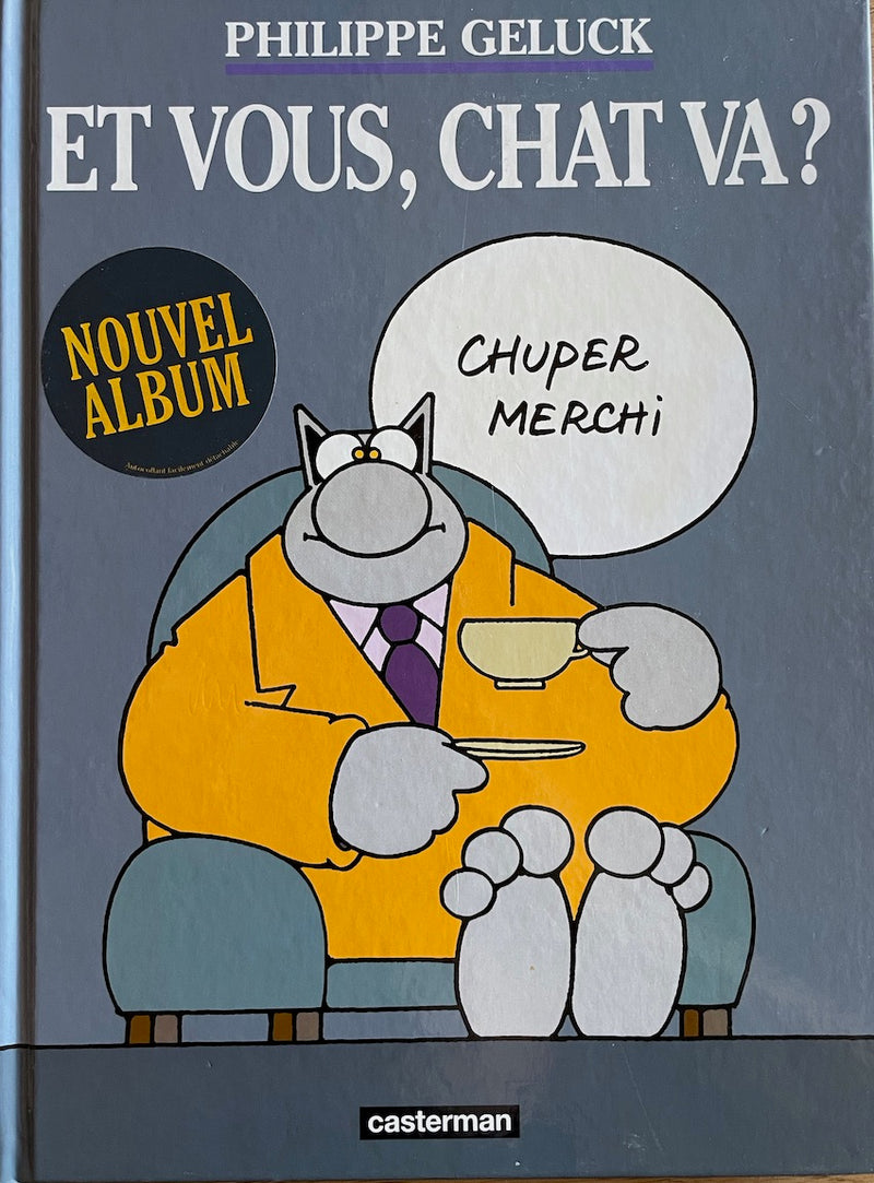 LE CHAT de Geluck _ lot de 10 albums