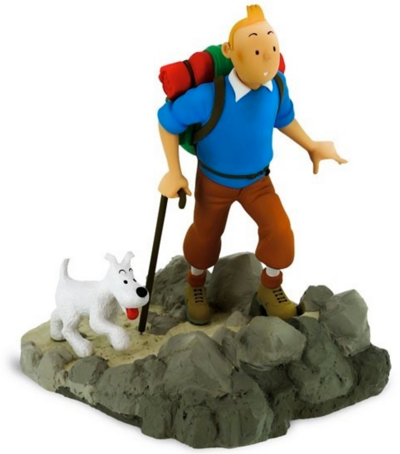Tintin randonneur