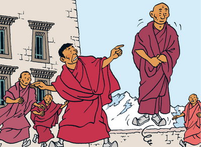 FOUDRE BENIE  _  Tintin au tibet