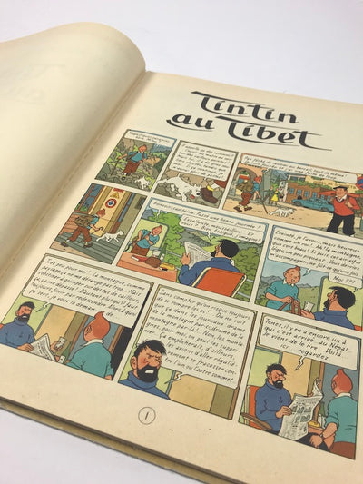 TINTIN AU TIBET _ EO - 1960