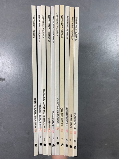 XIII - Lot de 10 albums