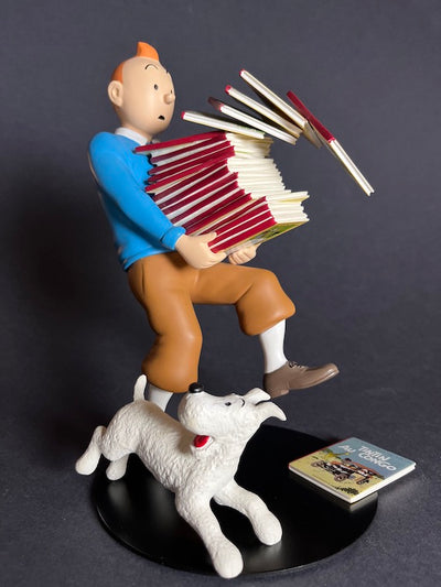 TINTIN tenant les albums