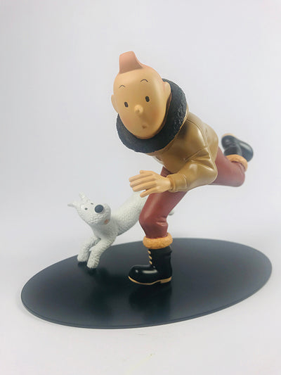 Figurine collector de TINTIN aviateur